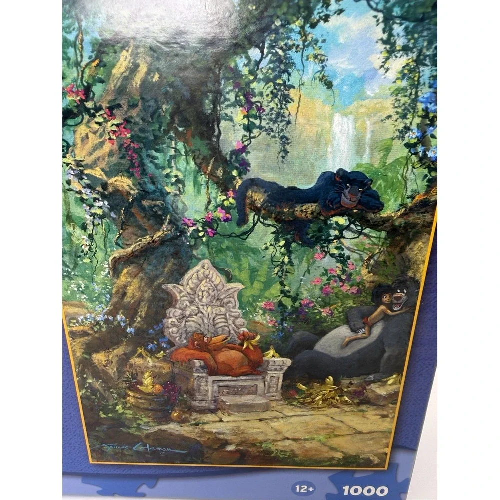 Disney Artist Series James Coleman I Wanna Be Like You 1000pc Puzzle COMPLETE